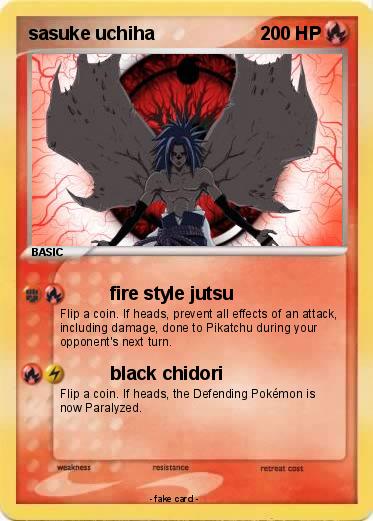 Pokemon sasuke uchiha