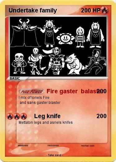 Pokemon Undertake family