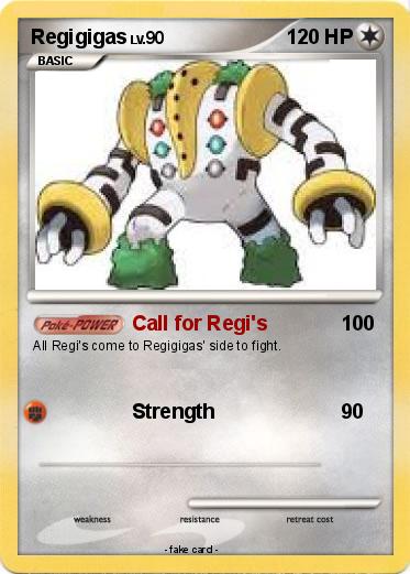 Pokemon Regigigas