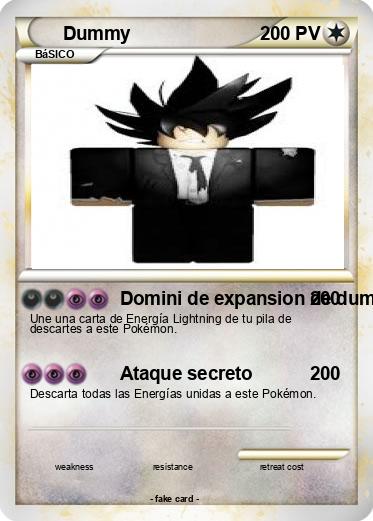 Pokemon Dummy