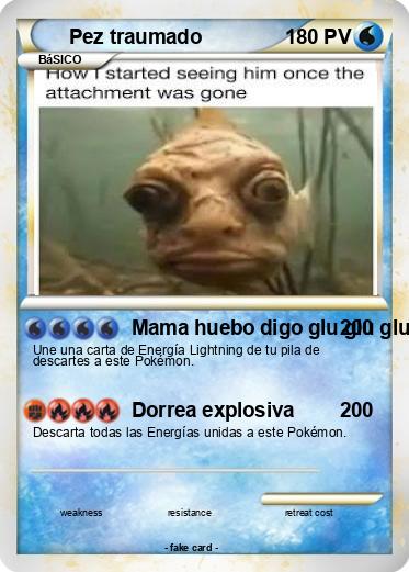 Pokemon Pez traumado