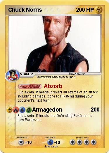 Pokemon Chuck Norris