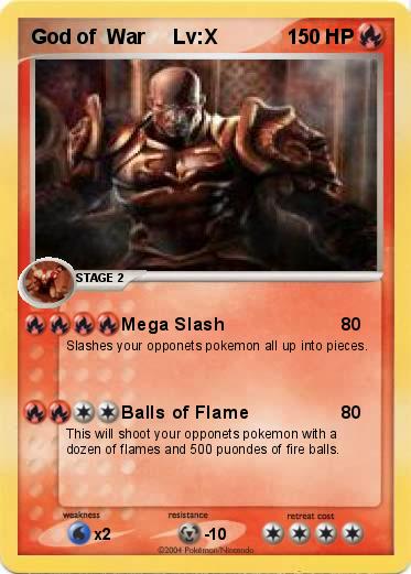Pokemon God of  War     Lv:X