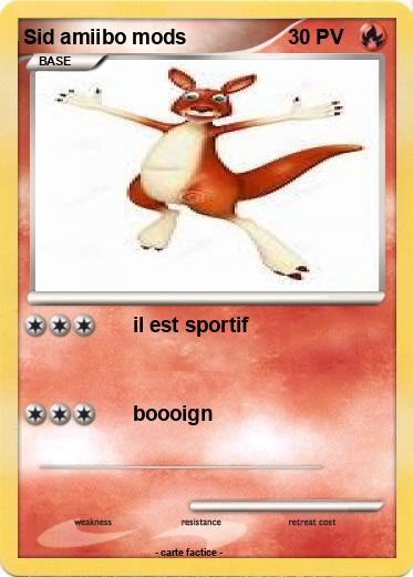 Pokemon Sid amiibo mods