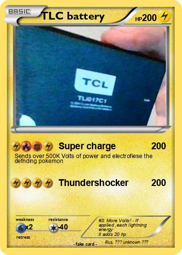 Pokemon TLC battery