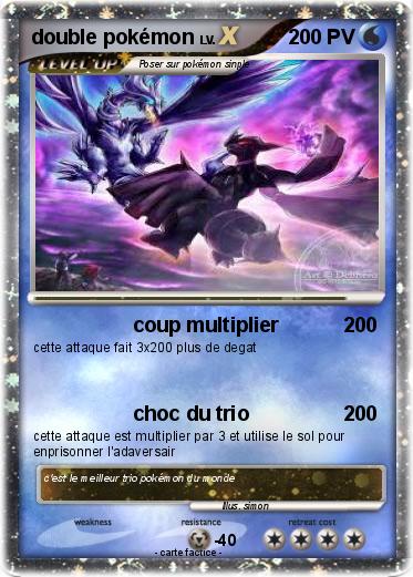 Pokemon double pokémon
