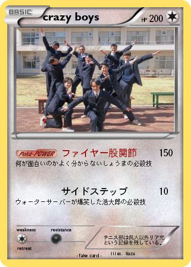 Pokemon crazy boys