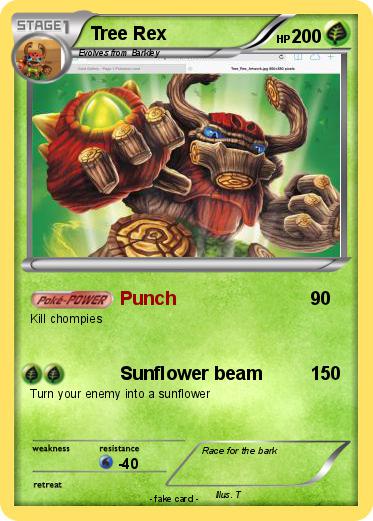 Pokemon Tree Rex