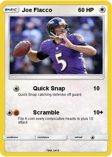 Pokemon Joe Flacco