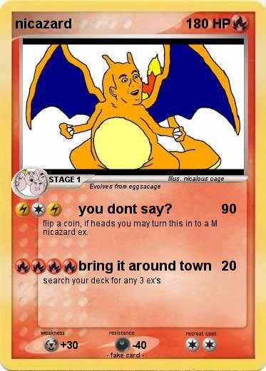 Pokemon nicazard