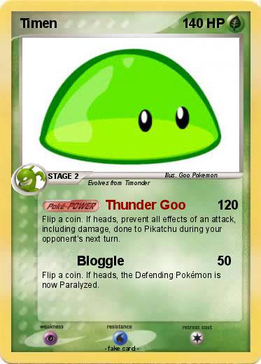 Pokemon Timen