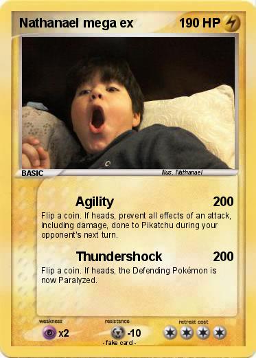 Pokemon Nathanael mega ex