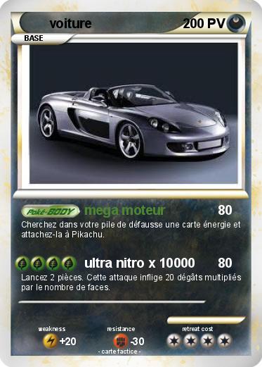 Pokemon voiture