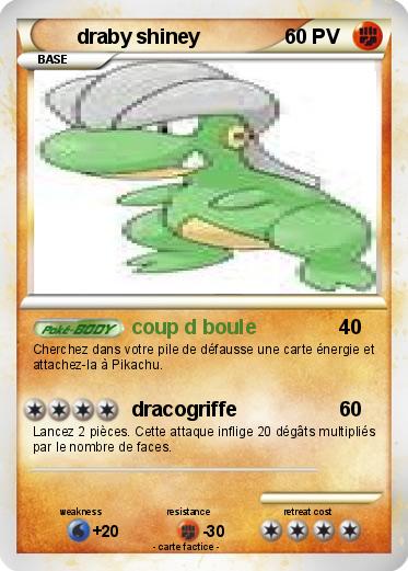 Pokemon draby shiney
