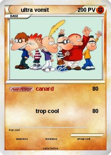 Pokemon ultra vomit