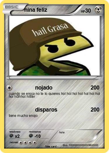 Pokemon nina feliz