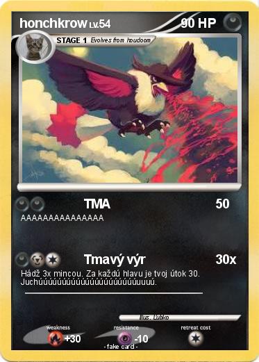 Pokemon honchkrow