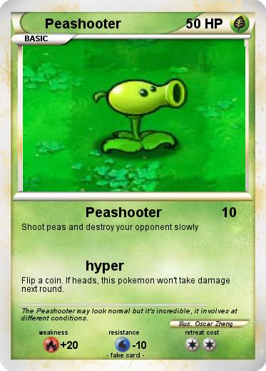 Pokemon Peashooter