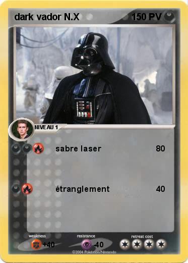 Pokemon dark vador N.X