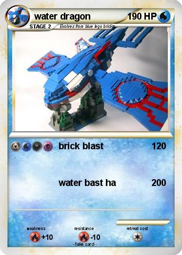 Pokemon water dragon