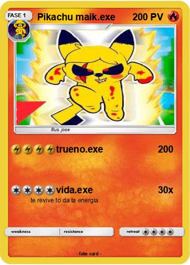 Pokemon Pikachu maik.exe