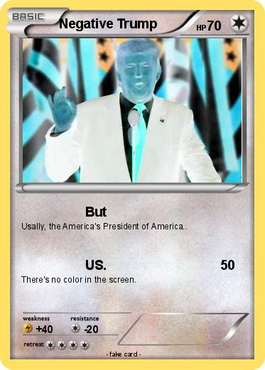 Pokemon Negative Trump