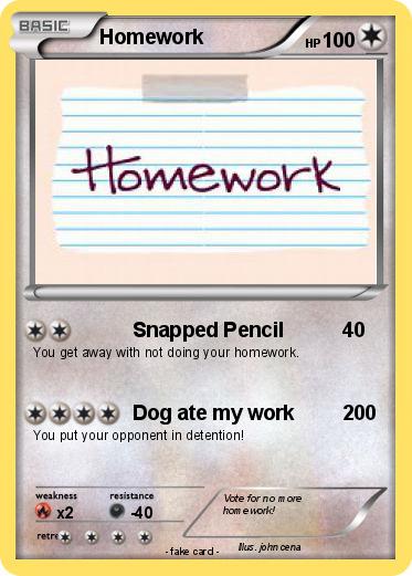 Pokemon Homework