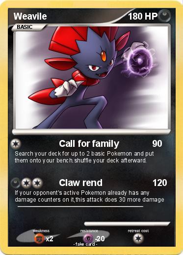 Pokemon Weavile