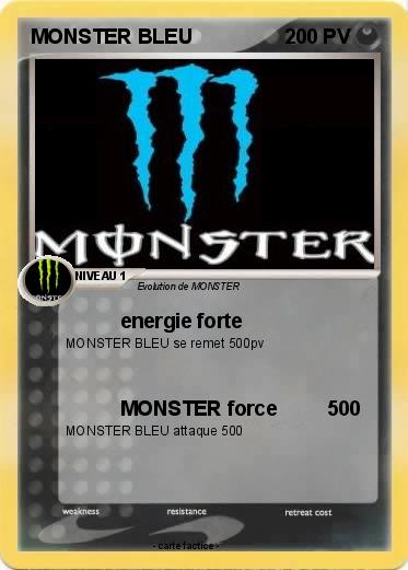 Pokemon MONSTER BLEU