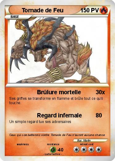 Pokemon Tornade de Feu