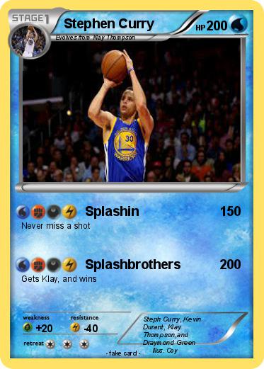 Pokemon Stephen Curry