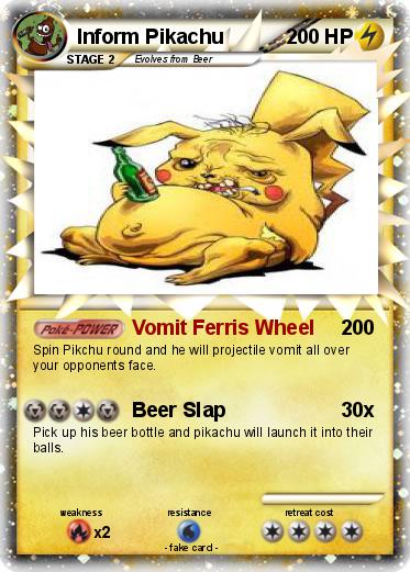 Pokemon Inform Pikachu
