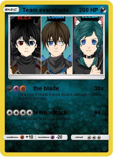 Pokemon Team evershade