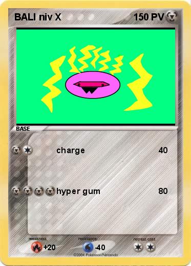 Pokemon BALI niv X