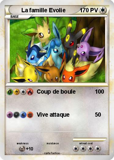 Pokemon La famille Evolie