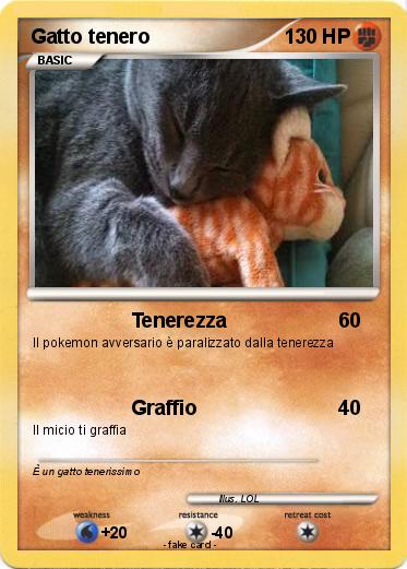 Pokemon Gatto tenero