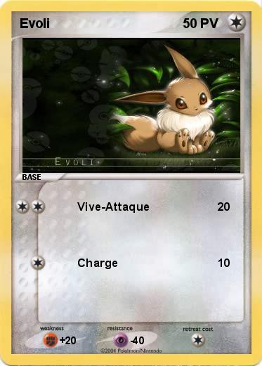 Pokemon Evoli