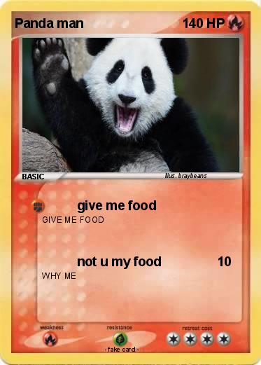 Pokemon Panda man