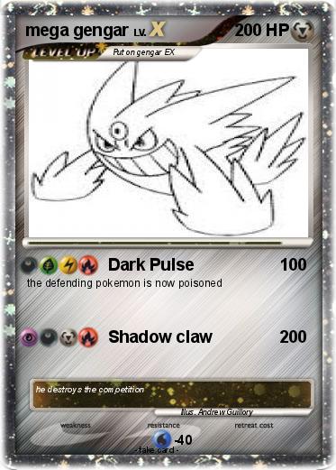Pokemon mega gengar