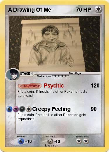 Pokemon A Drawing Of Me
