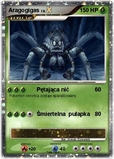 Pokemon Aragogigas
