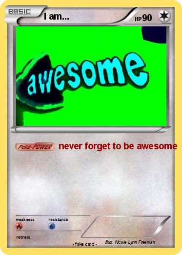 Pokemon I am...