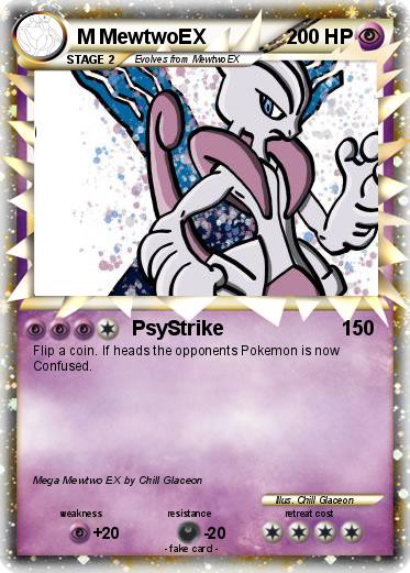 Pokemon M MewtwoEX