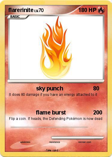 Pokemon flarerinite