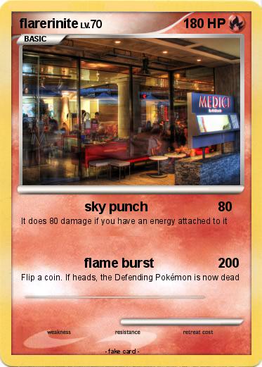 Pokemon flarerinite