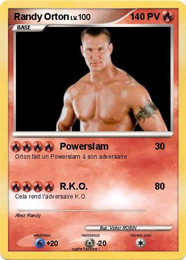Pokemon Randy Orton