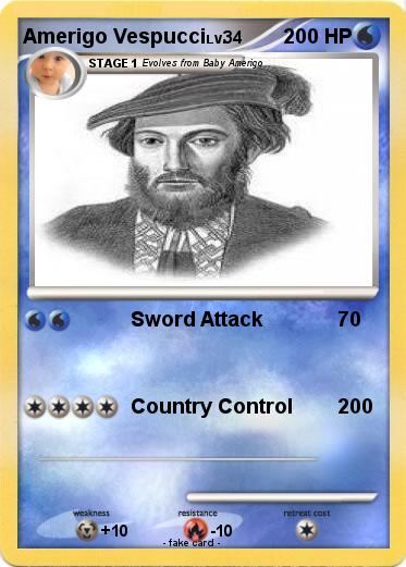 Pokemon Amerigo Vespucci