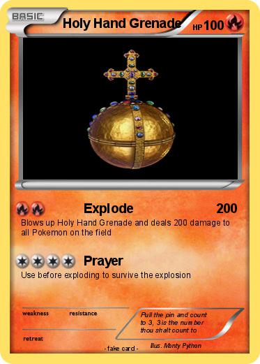 Pokemon Holy Hand Grenade