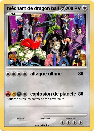 Pokemon méchant de dragon ball (z)