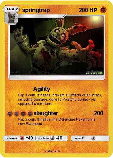 Pokemon springtrap